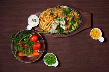 Paneer sasalik sizzler