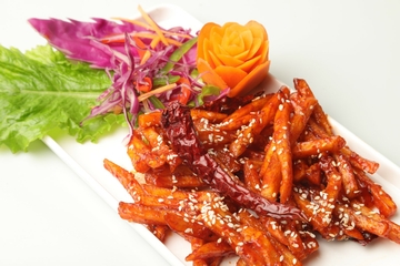 Clacissic honey chily potato