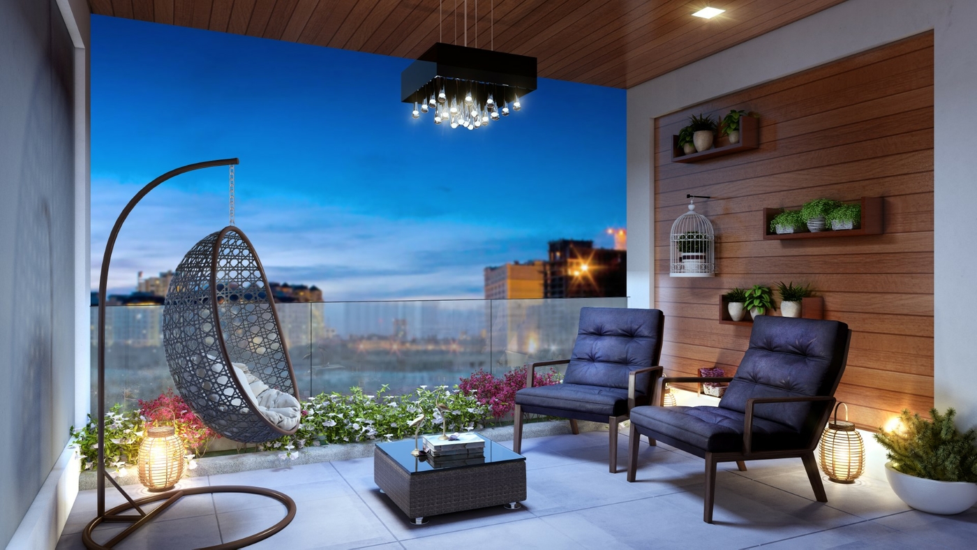 Balcony View, Nakshatra, Cheenai